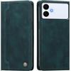 rongki Custodia per Samsung Galaxy S26 Edge, Cover in Pelle Sintetica Portafoglio con Slot per Carte, Supporto, Chiusura Magnetica, Antiurto Case per Samsung Galaxy S26 Edge, Verde scuro