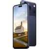 QrZrQ 4G Smartphone Android 12.0 débloqué, Téléphone Portable 4G Double SIM, Écran HD+ 6,6, Batterie 5000mAh, Octa Core, Face ID, 4Go+32Go, Caméra 16MP+13MP, OTG (Dark Blue)