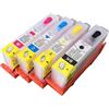 GOTLFX Cartuccia D'inchiostro Ricaricabile 364 364 XL, Compatibile For HP Desktop 4620 5510 3070a 3520 5520 6510 6515 6520 7510 7515 Stampante