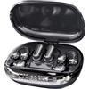 Wodsty 3-in-1 Wireless Earbuds Low Latency for Power Bank Case 3-in-1 (Black) | Design 3 in 1, modalità sleep clip per auricolari, gioco a bassa latenza, per custodia power bank, display LED
