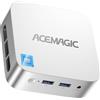 ACEMAGICIAN Vista Mini V1 Mini PC, 12th Gen Ι𝐧𝐭𝐞𝐥 Alder Lake N97 Mini PC (fino a 3,60 GHz), 8GB DDR4 256GB M.2 SSD Micro PC con Windows 11 Pro | RJ45 | 4K HDMI+DP | WiFi 5