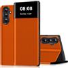 Nshkeji Cover per Samsung Galaxy S26 FE Custodia Pelle Portafoglio Flip a Libro con Porta Carte Slot Funzione Supporto Clear View Antiurto Caso Protezione Custodia per Samsung S26 FE 5G Case
