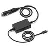 Hafiuege 100W Caricatore auto USB C laptop per Lenovo HP Dell Asus Acer | Alimentatore per Lenovo ThinkPad Yoga IdeaPad, HP Elitebook Spectre, Dell Latitude XPS, Asus Zenbook, Acer Chromebook