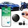 KKSTOTO GPS Tracker per Auto, Localizzatore GPS per auto senza abbonamento, Tracker GPS Auto Magnetico compatibile con iOS e Android, Smart Tag Impermeabile per Bicicletta/Veicoli/Moto/Bambini/Valigia
