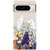 LA CASA DE LAS CARCASAS Custodia compatibile con Google Pixel 8 Pro, ufficiale Dragon Ball Warriors | Custodia Dragon Ball, Cover Dragon Ball, Custodia Ufficiale Dragon Ball, Custodia Anime iPhone, Cover Licenza Anime