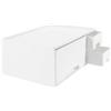 Generico Supporto per Monitor del Computer, Supporto Monitor da scrivania con cassetto, Bianco, ABS, per Ufficio e casa, Organizer per cancelleria e Oggetti Vari