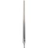 Helilyco Antenna telescopica a frusta in acciaio inox, 5,28 metri, antenna verticale tipo V Hf per ricetrasmettitore ad alta frequenza e comunicazione (5,6 m)
