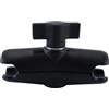 Gurtt Supporto per braccio a doppia presa, braccio a doppia presa in lega di alluminio da 3,5 pollici/90 mm per supporto per telefono RAM Mount per bici e moto per sfera da 1 pollice/25 mm