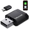 OTTOCAST 2026 Ottocast Mini Nova, Adattatore CarPlay & Android Auto Wireless | Plug & Play USB, Connessione Automatica, Da cablato a wireless, Connessione Dual Band Stabile, Nero