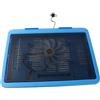 Tbest Laptop Cooler Pad with Big Fan for 14 Notebooks (BLUE)