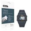 dipos 2x Pellicola Protettiva 9H trasparente per Casio DW-260 | Non si rompe e non si scheggia, non è vero vetro, Anti-Shock, si adatta perfettamente, antigraffio, senza bolle, autoadesiva