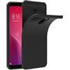 generico PER XIAOMI REDMI 5 PLUS (5,99) CUSTODIA COVER GEL SILICONE TPU MORBIDA NERO ANTIURTO ULTRA SOFT SLIM CASE