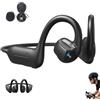 Generic Cuffie Bluetooth con fotocamera da 8 MP stabilizzata EIS e assistenza AI (Black)