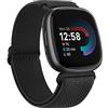 Amzpas Cinturino di ricambio regolabile per Fitbit Versa 3, per uomo e donna, in nylon, per Fitbit Versa 4, Fitbit Sense 2, cinturino Fitbit Sense