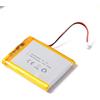 AFTERTECH 955465 5000mAh 5Ah 65x54x9,5mm CELLA POLIMERI DI LITIO LI-POLIMER LIPO 3,7v 3,7v RICARICABILE CON BMS E CONNETTORE JST PHR 02 M4R1