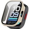 BoerHang Cover Compatibile con Garmin Fenix 9 Pro 51mm | Custodia Anti-collisione in PC Rigido + Pellicola Protettiva in Vetro Temperato.(Bianco avorio)