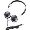 Generico Cuffie per computer, cuffie cablate | Cuffie over-ear per computer | Cuffie pieghevoli con cavo -ear con cancellazione del rumore per tablet e telefoni cellulari