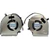 WJYOZSA Ventola di Raffreddamento CPU GPU 4PIN per MSI GE62 GE72 PE60 PE70 GL62 GE62VR GP62MVR GL62M PAAD06015SL Facili da Riparare(4PIN Pair)