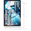 yystao 2 pellicole protettive per tablet SUAAT S10 da 10 pollici, in vetro temperato 9H, compatibili con tablet SUAAT S10, antigraffio, sensibile al tatto, ad alta risoluzione, trasparente