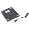 VoltaGuru Set Staffa e Cavo di Collegamento HDD/SSD 2.5'' Disco Rigido SATA per HP ProBook 450 G7, 455 G7, originale, include caddy e cavo FFC X8K 15 HDD, NP: DD0X8KHD010, L78776-001