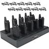 Retevis RT622 Walkie-Talkie, Portatile Ricetrasmittenti Caricaba a 10 Vie | Ricetrasmittenti Professionali10 in 1 per Ricarica, Slot Rimovibili, Radio Bidirezionale Scuola, Ristoranti, Hotel