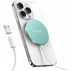 EXW Caricatore wireless per iphone Magnetico,Verde