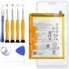 BOVDRO Batteria di ricambio HB366481ECW compatibile con Hua-wei P20 Lite P9/P9 Lite Ho-nor 8/Ho-nor 8 Youth Edition Venus, batteria di ricambio HB366481ECW con strumento di riparazione incluso