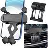LUNQIN Supporto per telefono per auto per Alfa Romeo Stelvio 2018 2019 2020 2021 2022 2023 accessori auto decorazione interna staffa per smartphone cellulare mobile