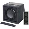 WEB 1 cassa attiva compatibile con ALPINE SWE-815 subwoofer da 8 20,00 cm 200 mm diametro 100 watt rms 300 watt max 2+2 ohm bass reflex auto, 1 pezzo
