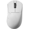 Pulsar Gaming Gears X3 CrazyLight Mouse Gaming, Media, Uyuni Bianco | Ultraleggero 1.69 oz (48g), Ergonomico, Lati curvi, Gobba posteriore media, Presa Palm/Claw rilassata, XS-1, 32K DPI, 8K