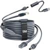 Ozkak Cavo 2-in-1 per Starlink Mini, Cavo Integrato Alimentazione ed Ethernet Gigabit Cat5e, 1000Mbps, Ricambio Alte Prestazioni per Camper, Van e Barca, 5 m