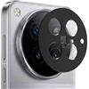 QJONSIU Pellicola Fotocamera per vivo X500 Pro, 2 Pezzi, Black | Camera Protezione Lente Pellicola, Metallo in Lega di Alluminio, Antigraffio, Antimpronta