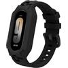 ToVioc Cinturino silicone per Xiaomi Smart Band 10/9/8/7/6/5 - Nero | Cinturino per orologio impermeabile traspirante Sport di ricambio per Xiaomi Smart Mi Band 10/9/8/7/6/5