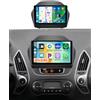 Roinvou 4G+64G Autoradio per Hyundai IX35 2010-2015 con Wireless CarPlay | Schermo In-Cell 10 Autoradio con Wireless Android Auto Mirror Link GPS Navi WiFi EQ FM/RDS Telecamera BT USB MIC SWC