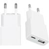 LYMISPIYA 2 alimentatori USB C da 5 V, 5 V, 1 A, 5 V, con porta USB A + USB C, adattatore sottile da 5 W, caricatore USB per smartphone, e-reader, dispositivi MP3, casa, ufficio, viaggi
