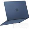 NPUOLS Custodia per MacBook Neo 13 Pollici 2026, Midnight Semitrasparente | Cover Rigida Ultra Sottile per Mac Neo 13 Modello A3241 A3114 A2941, A18 Pro, con Protezione Tastiera Sottile TPU Versione UE