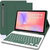 Lachesis Custodia per tastiera per Samsung Tab S9 FE 10.9 pollici/Tab S9 11 pollici 2024 Tablet, custodia con portapenne layout QWERTZ, magnetica rimovibile