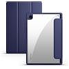 SOTEFE Custodia a libro per Samsung Galaxy Tab A8 10.5 (SM-X200, SM-X205, SM-X207) Custodia a tre pieghe con supporto per Galaxy Tab A8 10.5 pollici 2021 con retro trasparente