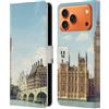Head Case Designs Big Ben City Skylines - Custodia a portafoglio in pelle compatibile con Apple iPhone 17 Pro Max