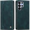 rongki Custodia per Samsung Galaxy S26 Ultra, Cover in Pelle Sintetica Portafoglio con Slot per Carte, Supporto, Chiusura Magnetica, Antiurto Case per Samsung S26 Ultra, Verde scuro