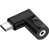 JSER Adattatore di ricarica DC Jack 4.0x1.3mm con ingresso USB-C Type-C, alimentazione PD 65W, compatibile con laptop e telefoni, con emulatore di trigger, alimentazione PD 65W.