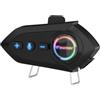 Energy Sistem Intercom Ride - Interfono moto Bluetooth 5.4 IPX6 / Batteria 1000 mAh 25h Autonomia / Funzione Intercom Gruppo / Luce LED Integrata / Resistente a Pioggia Intensa