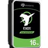 Seagate Exos ST16000NM005G - Disco rigido SATA da 3,5, 16 TB | Capacità di archiviazione da 16 TB, unità Enterprise, Dell Label