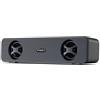 Elimavi Altoparlante PC, suono per computer a 2.0 canali, altoparlante portatile con alimentazione USB, ingresso audio da 3,5 mm, plug and play, adatto per monitor, laptop, giochi, computer desktop, nero