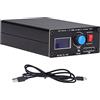 SEAFRONT Sintonizzatore Automatico di Antenna Atu-100 1,8-55 Mhz Oled | Custodia in Lega di Alluminio, Display OLED da 0,96 Pollici, Ingresso 10-15 V DC, Ricarica USB, Compatibilità con