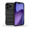 ESHUYI Cover Silicone Liquido per iPhone 18 Pro/iPhone 17 Pro | Protezione Anti-Germi e Fodera in Microfibra, Custodia protezione antiurto, Nero