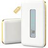 FIRSTNUM Hotspot mobile M5 4G LTE, Wi-Fi portatile per i viaggi, senza contratto e scheda SIM, dispositivo Wi-Fi tascabile per camper e uso all'aperto, con 1 GB di volume dati 0 al mese