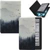GOVTVA Custodia magnetica per Xteink X4 Pro Pocket eBook Reader da 4,3 (Misty | Custodia in pelle PU ultra sottile e leggera per Xteink X4 Pro, foro di ricarica riservato, chiusura magnetica