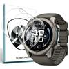 KUSINHOKA 3 Pellicola Protettiva per Garmin Fēnix 9/9 Pro/9 Pro Solar 51mm | HD Trasparente Anti-Graffio Protezione Schermo, Senza Bolle, Soft TPU Pellicola Protettivo