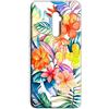 Mixroom - Cover Custodia Back case In TPU Silicone Morbido Per Oppo Reno 2Z Fantasia Fiori Tropicali M764